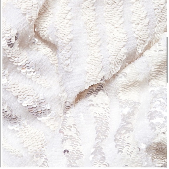 Retrofete White Sparkle Dress - Picture 6 of 9